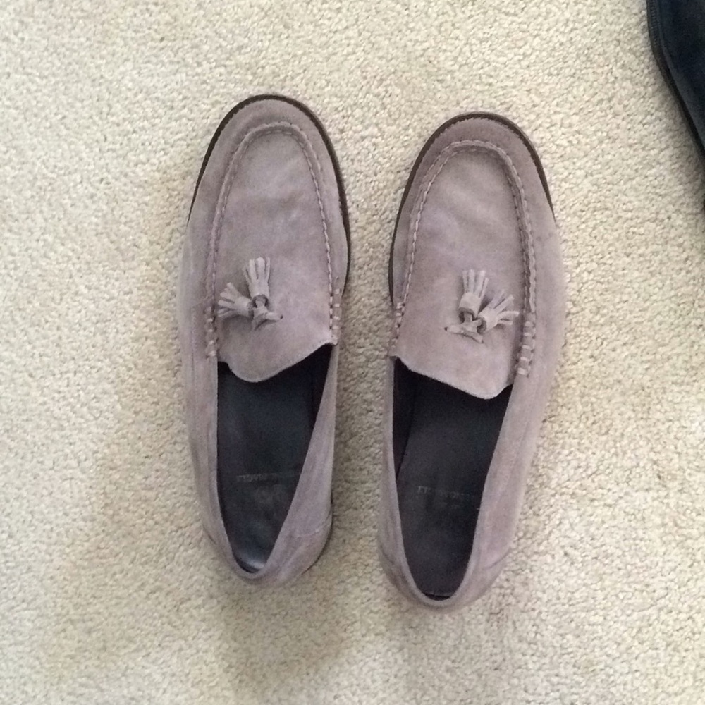 Bruno Maglie Suede Slip on Shoes